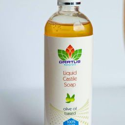 Gratus Naturals Unisex Castile 200 ml Soap for Hair Skin & Face-image-4
