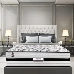Amore Ortho Plus Black & White Quilted Zero Partner Disturbance Single Size Mattress image 5