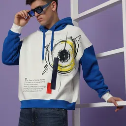 PockMAN Men Graphic Printed Hooded Sweatshirt-picture-12