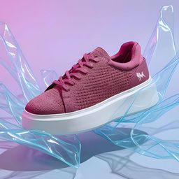 NEEMANS Women Woven Design Chunky Lace Up Sneakers-image-106