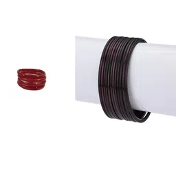 1ST TIME Set Of 16 Red Alloy Bangles-picture-3