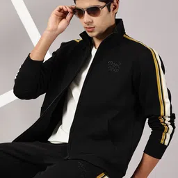 BLACK BUCK Men Mock Collar Sweatshirt-picture-14