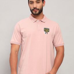 Cantabil Men Typography Printed Polo Collar T-shirt-picture-33