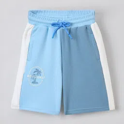 Blue Giraffe Boys Colourblocked Technology Shorts-1