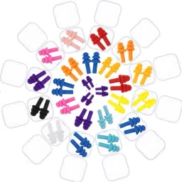 12 Pair Reusable Soft Silicone Ear Plugs Ear Plug-image-39