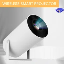 Clairbell Mini HD Projector for Home 4KSupport With Built-in App Netflix/Prime/YouTubeZ207 (4500 lm / 1 Speaker / Wireless / Remote Controller) Portable Projector-image-41
