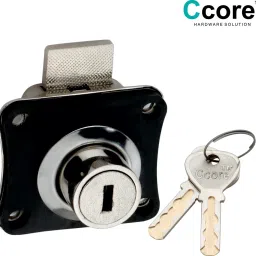 Cave Lock 23mm Stainless Steel Cabinet Lock with 2 Keys|For Home & Office | Rev-A-Lock Cabinet Security System-picture-23