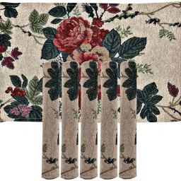 Rectangular Pack of 6 Table Placemat-7