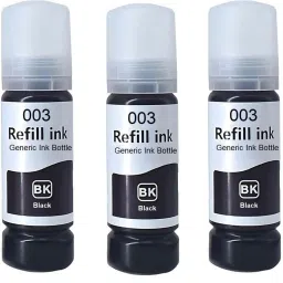 GHT Deskjet GT Series, Smart Tank Series, Ink Tank Wireless Series, Pack of 4 Black Ink Bottle-5