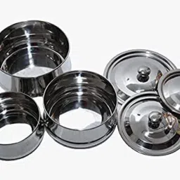 Stainless Steel Serving Bowl Stainless Steel Double Walled Insulated Serving Bowl - Kitchen Storage Containers with Lid-27