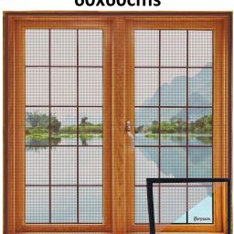 Fibre Adults Washable 120 GSM Fiberglass Pre-Stitched Window Mosquito Net-image-32