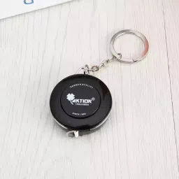 prabhas designs Mini Measuring tape with Key Chain Round Shape | Inch and mm (Random Color) Measurement Tape image 3