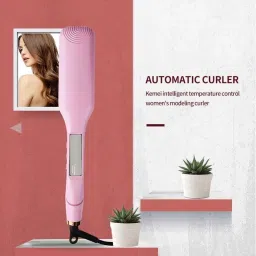 VNG km1227kemey Kemey 1227 Hair Crimper Professional series Digital Display High Heat.c Hair Styler-13