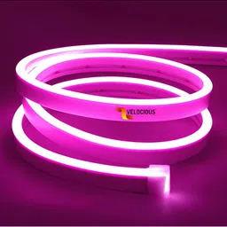 ENORMITY Yellow & White Rice Shape String Lights image 2