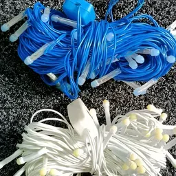 Pixofeet Blue & White 2 Pcs LED String Lights image 2