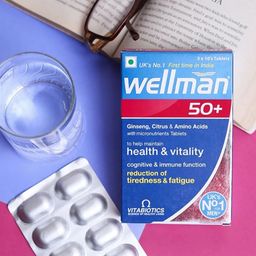 Wellman Men 50+ Multivitamin Tablets 30 Tablets-7