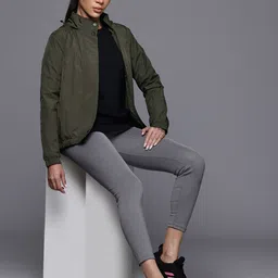 HRX by Hrithik Roshan Rapid-Dry Hooded Tailored Jacket-image-60