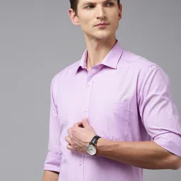 Park Avenue Men Pure Cotton Slim Fit Formal Shirt-image-81