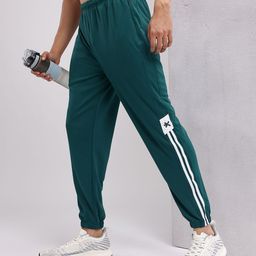 HRX by Hrithik Roshan Men Side Stripes Rapid-Dry Training Joggers-image-0