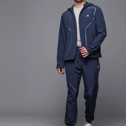 HRX by Hrithik Roshan Rapid-Dry Hooded Training Track suits-picture-0