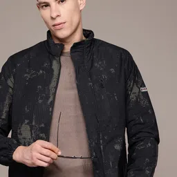 The Roadster Lifestyle Co. Abstract Printed Tailored Jacket-22