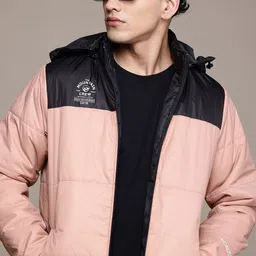 The Roadster Lifestyle Co. Colourblocked Padded Jacket-picture-43