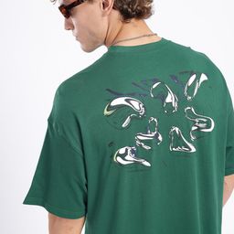 glitchez Abstract Printed Super Loose Fit T-shirt-image-23