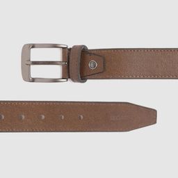 HIGHLANDER Men Brown Textured Belt-image-16