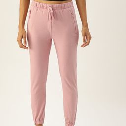Clt.s Women Pink Solid Lounge Joggers-image-111