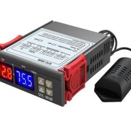 STC-3028 AC110-220 Dual Display Dual Temperature Adjustable Temperature Controller with 1M Cable-36