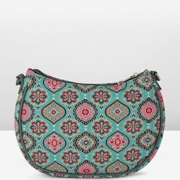 Anouk Ethnic Motifs Printed Structured Sling Bag image 2