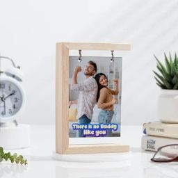 Cherished Siblings Personalized Wooden Photo Holder-image-7