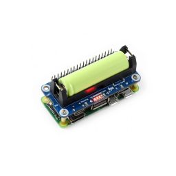 Waveshare Li-ion Battery HAT For Raspberry Pi, 5V Battery HAT Output, Quick Charge - RS2395Waveshare Li-ion Battery HAT For Raspberry Pi, 5V Battery HAT Output, Quick Charge - RS2395 image 4