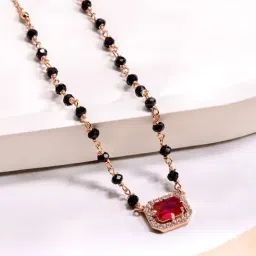 Zavya 925 Sterling Silver Mangalsutras for Women-image-9