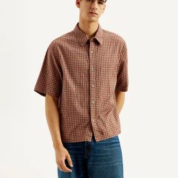 Levi's Men's Gingham Loose Fit Shirt-picture-37