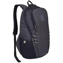 EUME 22 Ltrs Grey & Black Medium Laptop Backpack-8