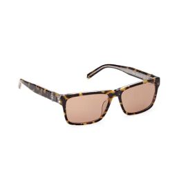 Guess GUS000745553ESG Brown UV Protected Rectangular Sunglasses for Men image 3