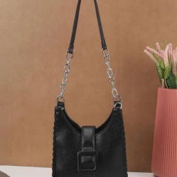 Metro Black Medium Cross Body Bag-17