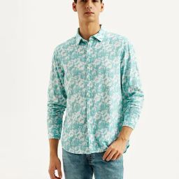 Levi's Men's Abstract Slim Fit Shirt-picture-34