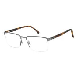 Carrera Gunmetal Rectangular Eye Frame for Men-picture-32