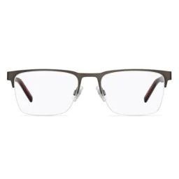Hugo Brown Rectangular Eye Frame for Men image 2