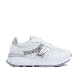 London Rag Women's Silver Casual Sneakers-25