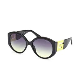 Guess GUS79175641BSG Grey UV Protected Oval Sunglasses for Women-23