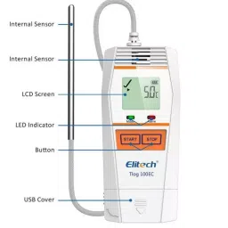Elitech Tlog 100EC Ultra-low Temperature Recorder image 3