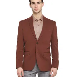 Turtle Brown Regular Fit Blazer-picture-31