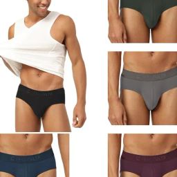 Freecultr Multi Comfort Fit Briefs - Pack of 5-picture-23