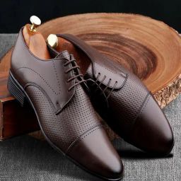 Bacca Bucci Men's HOMER Brown Derby Shoes-image-53