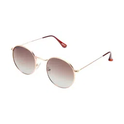 Roadies Brown Polarized Round Unisex Sunglasses-5
