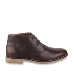Metro Men's Brown Chukka Boots-picture-22