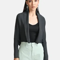 Kazo Shawl Collar Cape-18
